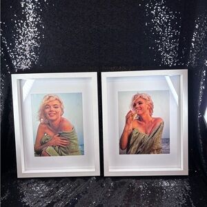 Set of Rare Marilyn Monroe Framed Pictures